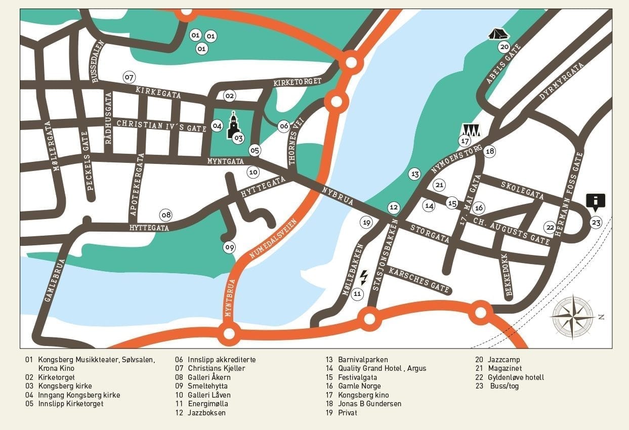 smeltehytta kongsberg kart Venues / Map | Kongsberg Jazzfestival