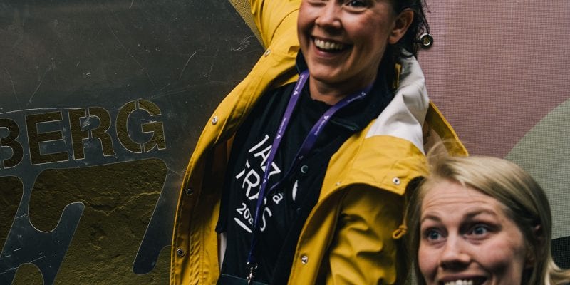 Bilde av folk fra Fontenehuset Kongsberg på Kongsberg Jazzfestival