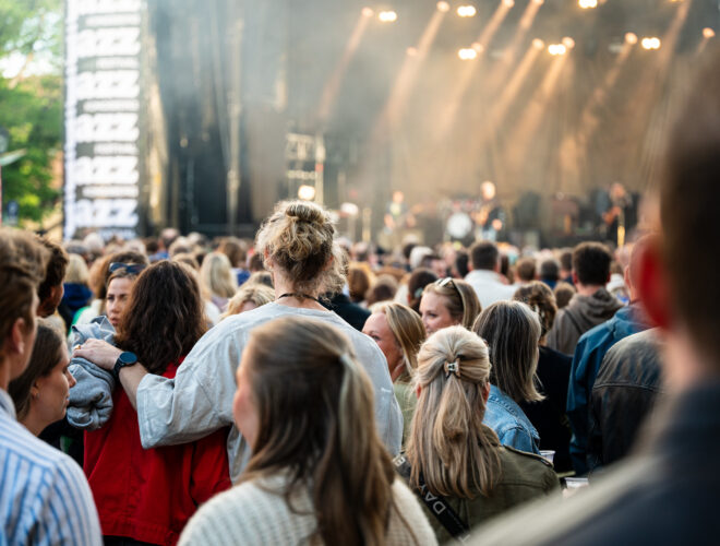 Publikum på Kongsberg Jazzfestival