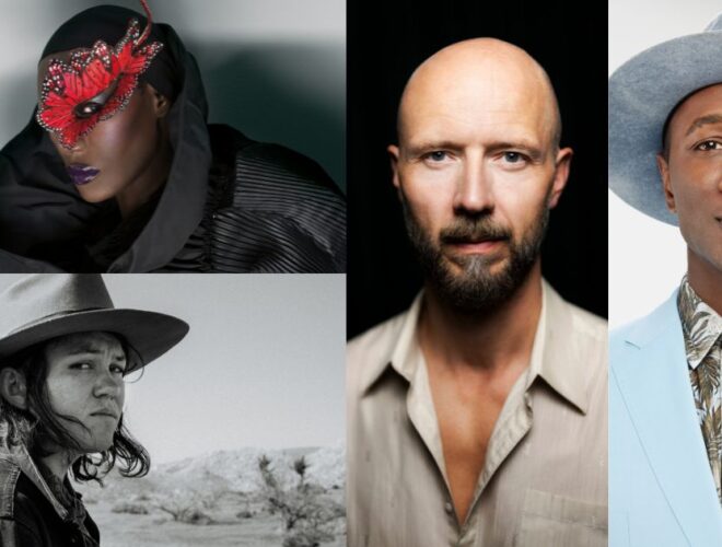 Bilde av Grace Jones, Fay Wildhagen, Sivert Høyem og Aloe Blacc