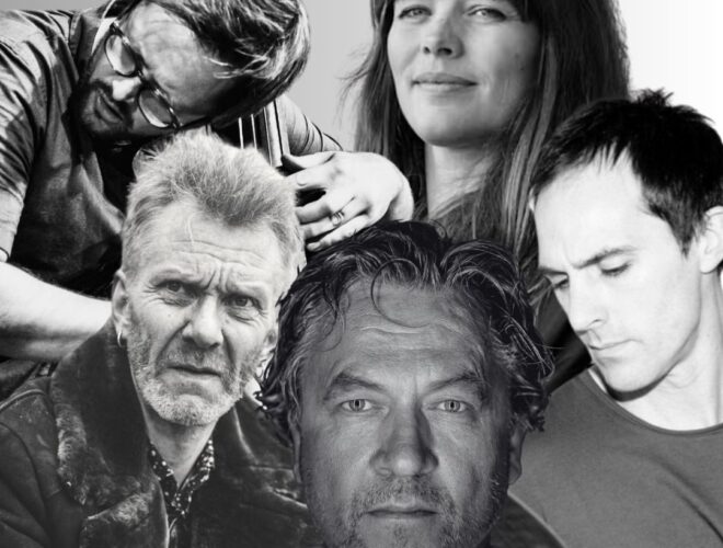 Bilde av Inazuma: Nils Petter Molvær, Ole Morten Vågan, Thomas Strønen, Anja Lauvdal og Ståle Storløkken.