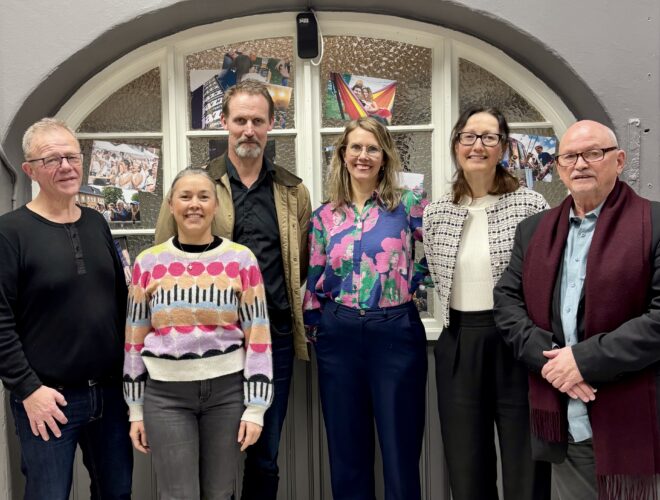 Bilde av representanter for styret i Kongsberg Jazzfestival