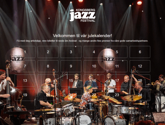 Bilde av Kongsberg Jazzfestivals julekalender 2025