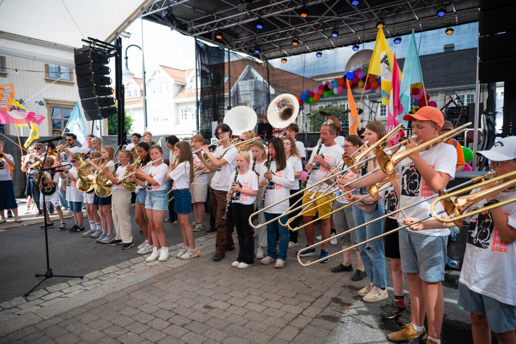 Åpningsparade Kongsberg Jazzfestival 2026