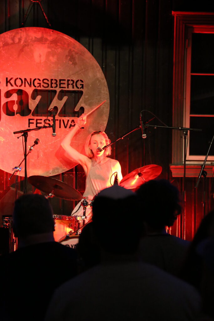 Bilde av Øyunn på Kongsberg Jazzfestival