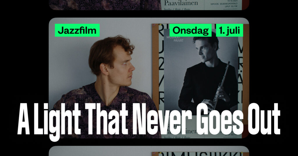 Bilde fra filmen A light that never goes out på Kongsberg Jazzfestival 2026