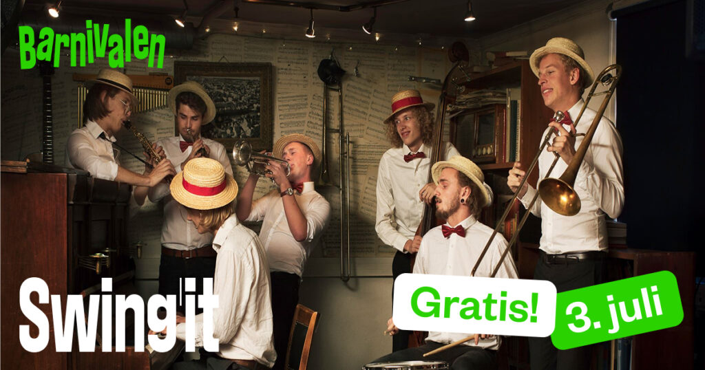 Bilde av Swing'it på Barnivalen, Kongsberg Jazzfestival