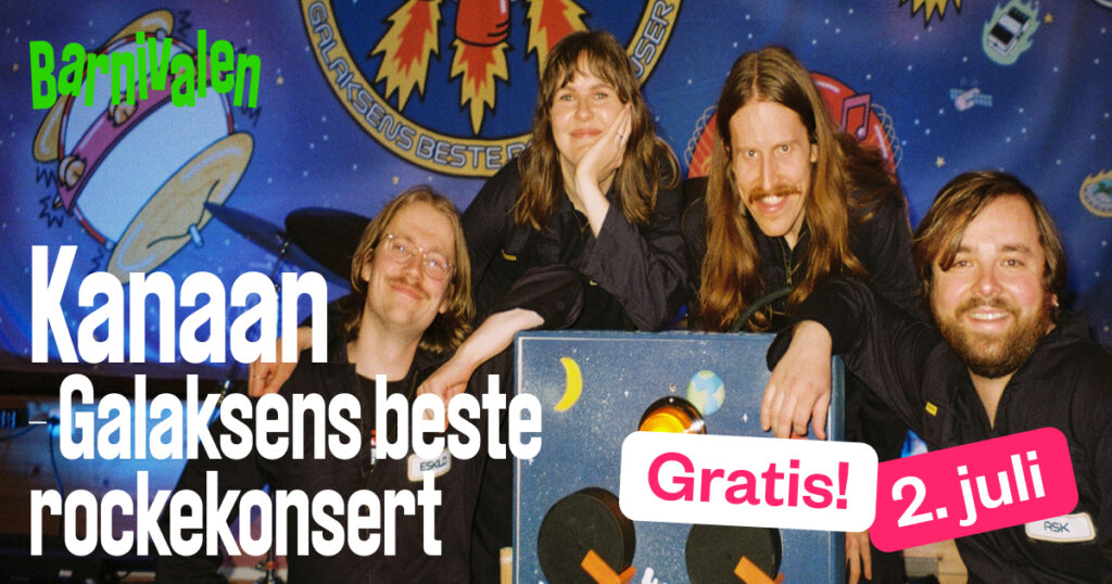 Bilde av Kanaan på Barnivalen, Kongsberg Jazzfestival