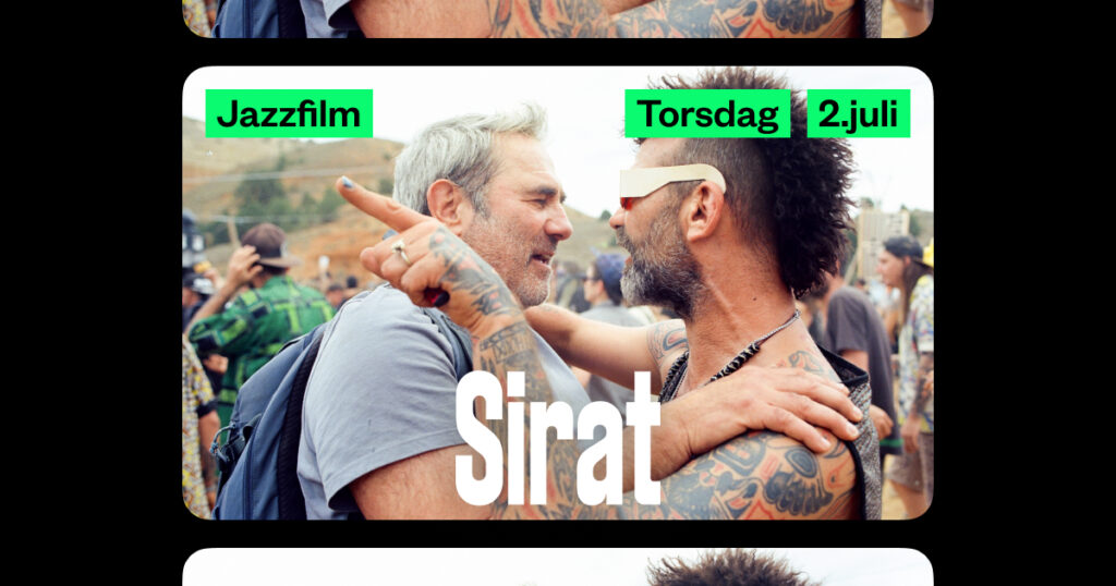 Bilde fra filmen Sirat på Kongsberg Jazzfestival 2026