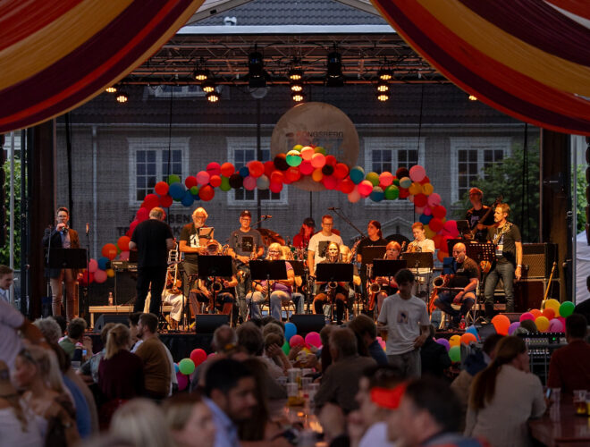 Bilde fra Festivalgata Kongsberg Jazzfestival