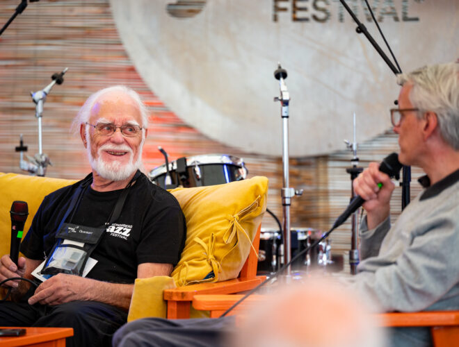 Jazzprat med Åge Hoffart og Kristian Ludvik-Bøhmer, Kongsberg Jazzfestival 2025